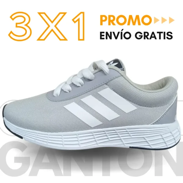 Adidas Run Falcon Gris - Promo 3x1